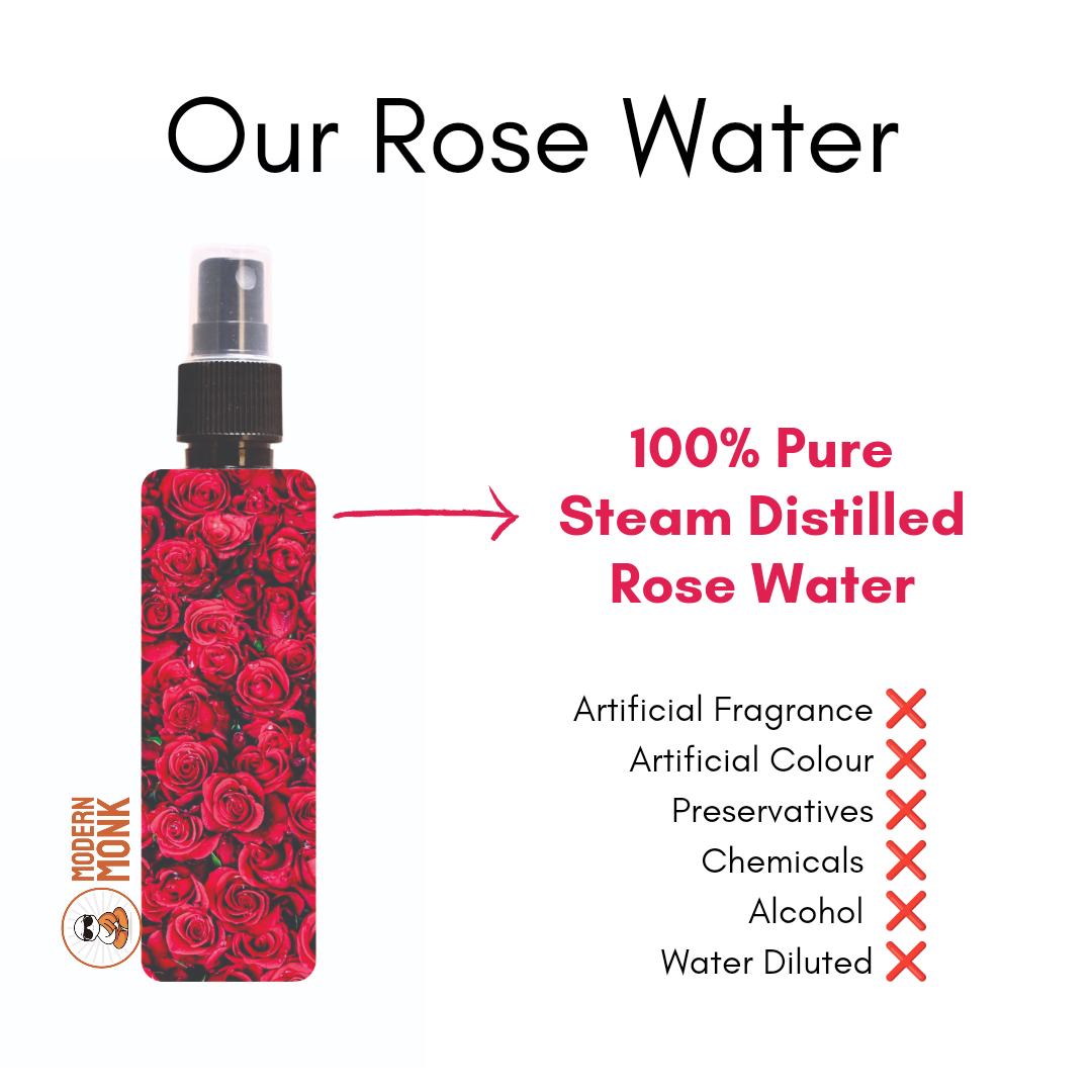100% Pure Rose Water (100ml)