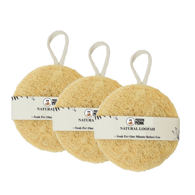 Natural loofah for bathing